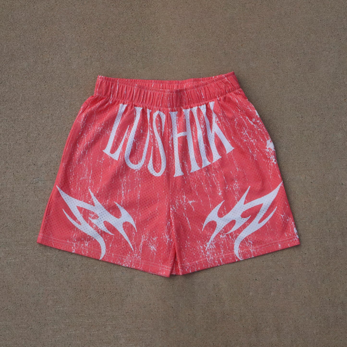 TRIBAL MESH SHORTS