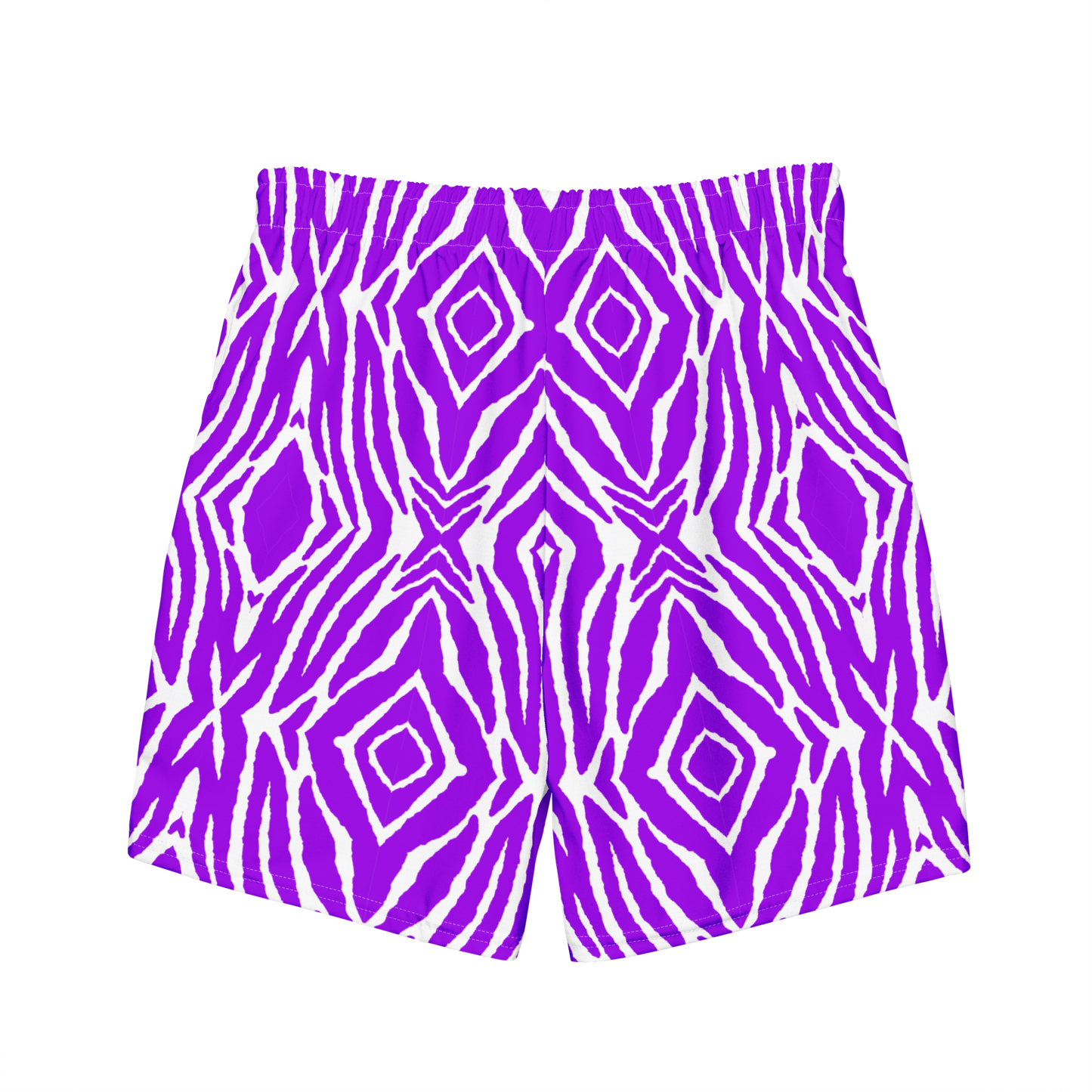 PURPLE PATTERN HYBRID SHORTS